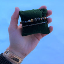 Bracelet rivière titane griffe 2.5mm