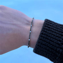 Bracelet rivière titane griffe 2mm