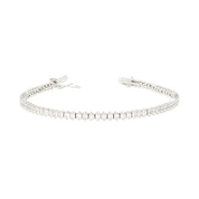 Bracelet rivière argent carré 2mm