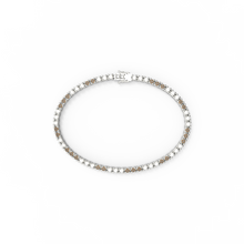 Bracelet rivière champagne