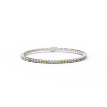 Bracelet rivière champagne